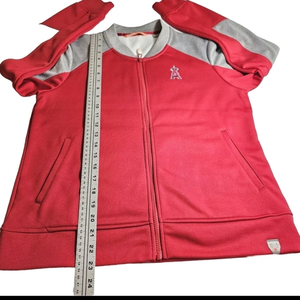 Cutter & Buck Women’s Full Zip Red Gray  San Francisco 49ers Athletic Jacket - Picture 8 of 13